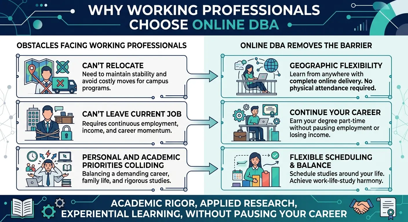 online dba for working professionals